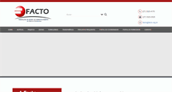 Desktop Screenshot of facto.org.br