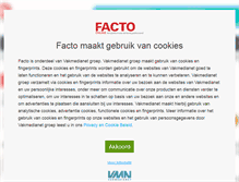 Tablet Screenshot of facto.nl